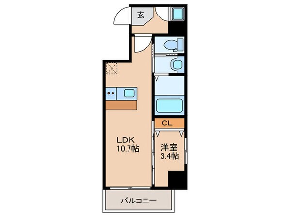 Ｃｏｃｏｒ. ｓｈｉｎｓａｋａｅの物件間取画像